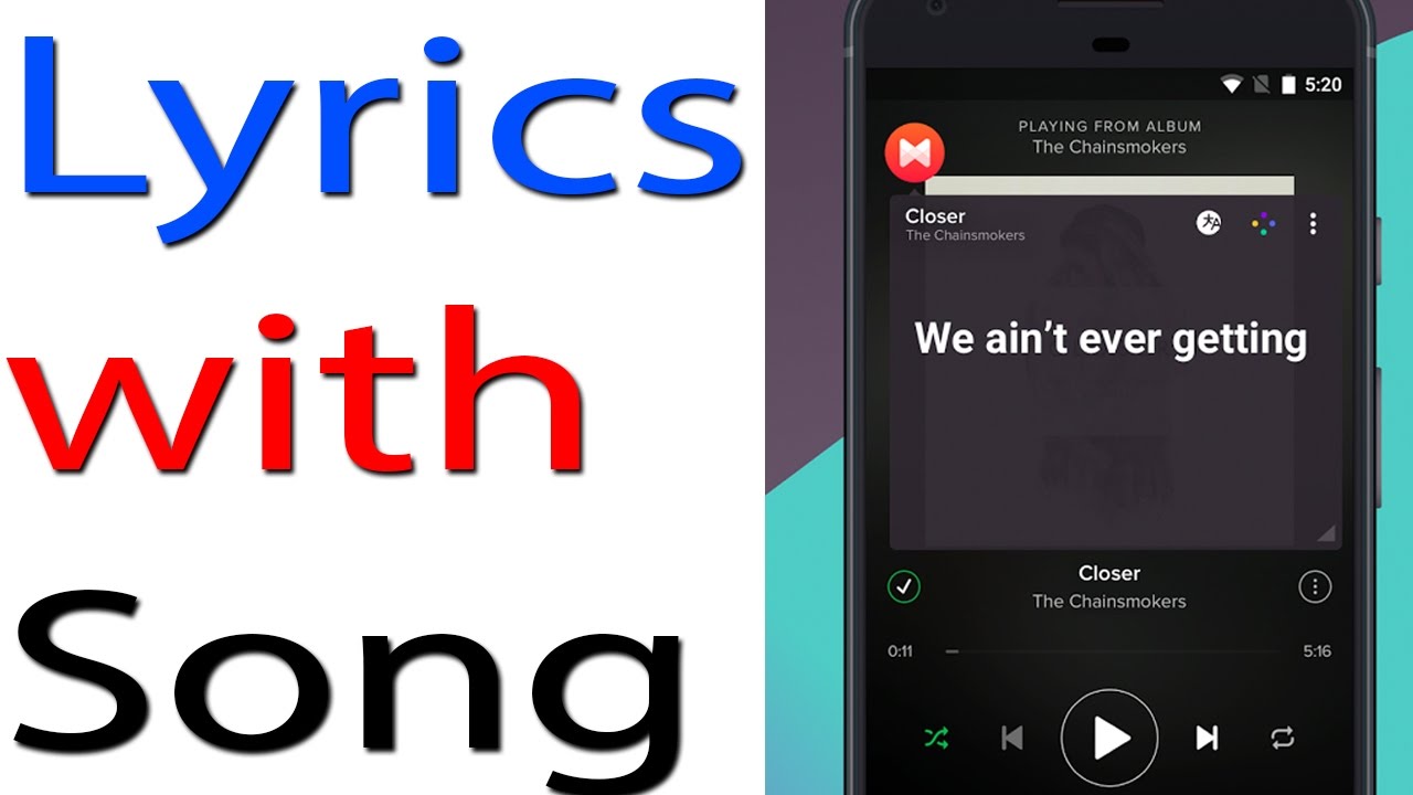 Lyrics With Song App Android Apps Gyan Youtube