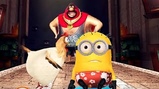 Deable Me Minion Rush Surfer Minion Vs Pollo Locos Boss Fight