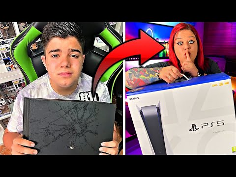 MI MADRE ME R0MPE LA PS4 Y DESPUÉS ME REGALA LA PS5!!!