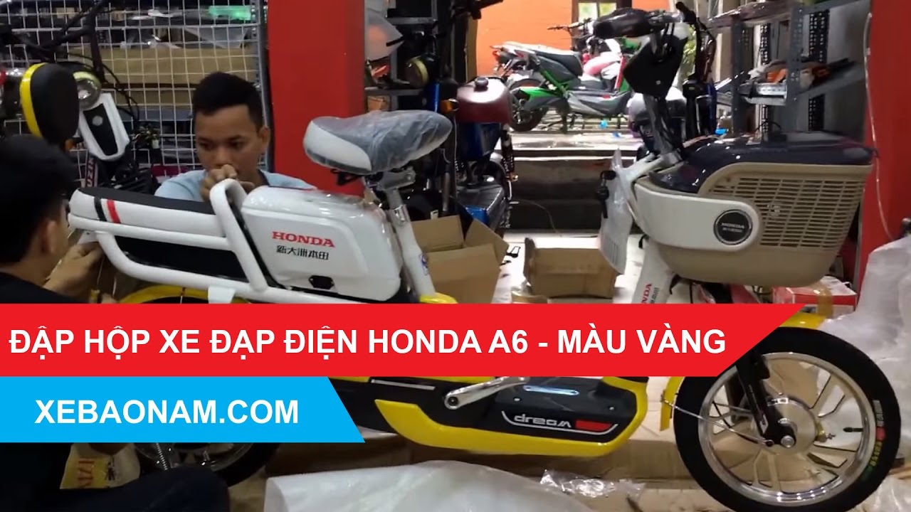 Xe đạp điện Honda A6 Plus bản 2019