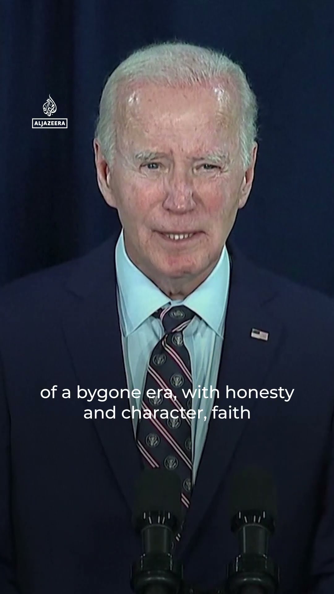 US President Joe Biden pays tribute to Jimmy Carter | AJ #shorts