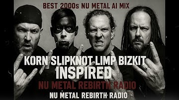 Best 2000s Nu Metal AI Mix | Korn Slipknot Limp Bizkit Inspired (Vol.1) Nu Metal Rebirth Radio