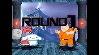 (M.U.G.E.N Battle Enemies of Fear) Cinnamon X & Chowder and Kimchi Vs Peter XI & Dee Bee Kaw!