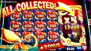 All Collected Lobster Bay - Kraken Unleashed - Free Spins Bonus - Sg Casino Slot