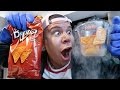 Science Experiment LIQUID NITROGEN vs DORITOS *YOU WON'T BELIEVE WHAT HAPPENS*