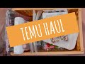 TEMU HAUL 💕