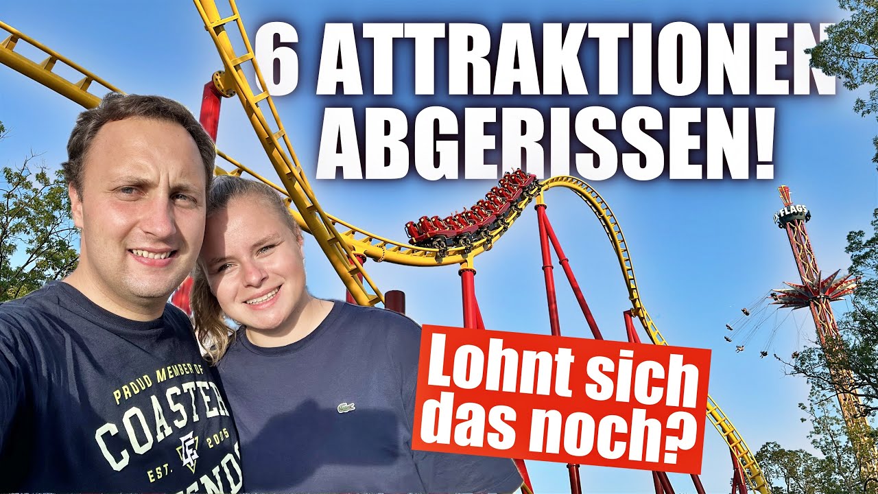 Six Flags Great Adventure Erstbesuch & Kirmes gefunden! 🤩 | Vlog #04