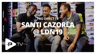 Pro:Direct TV - Santi Cazorla launches the new PUMA evoTOUCH at Pro:Direct LDN19