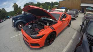 Roush mustang at car show