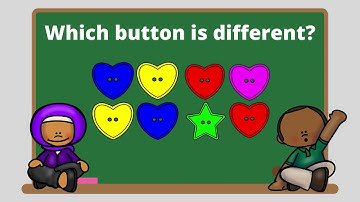 Sorting Buttons, Attributes & Sorting Rules, Colour Shape Size, Virtual School Online Learning FUN!!