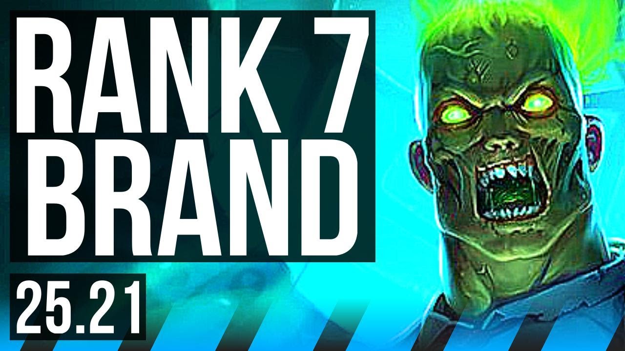BRAND vs SYLAS (MID) | Rank 7 Brand | NA Grandmaster | 25.21