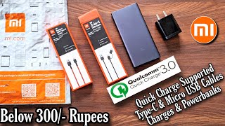 Xiaomi Super Cool Products Review in Tamil | Qualcomm Certificate quick Chargers and Cables😲😲😲