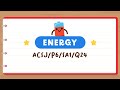 Energy Concepts Quiz