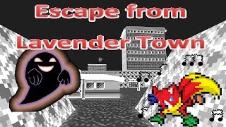 Escape from Lavender Town - STOP THAT MUSIC PLEASE !!