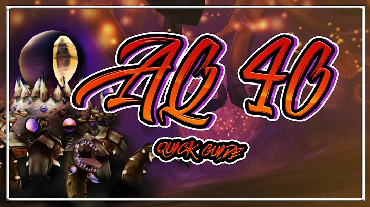 Temple of Ahn'Qiraj (AQ40)│QUICK GUIDE│WoW Classic