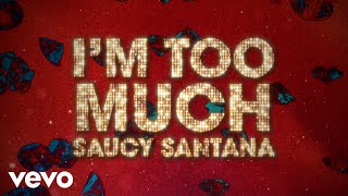Saucy Santana - I'm Too Much (Lyric Video)