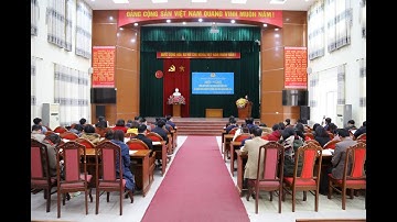 VIDEO: LĐLĐ huyện Vĩnh Tường tổng kết công tác công đoàn năm 2023, triển khai nhiệm vụ năm 2024