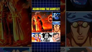 Does Akainu Clear? #anime #onepiece #akainu