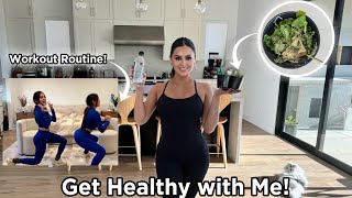 Get Healthy With Me l Workout Routine And Healthy Brunch Idea!