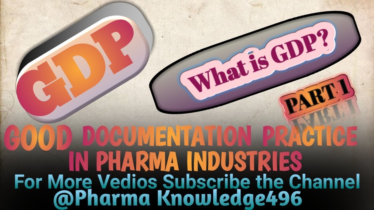 Good DOCUMENTATION Practice In Pharma Industries YouTube good-documentation-practice-in-pharma-industries-youtube