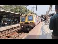 Vikhroli railway station train videos latest | Mumbai local trains daily life line vlog channel 