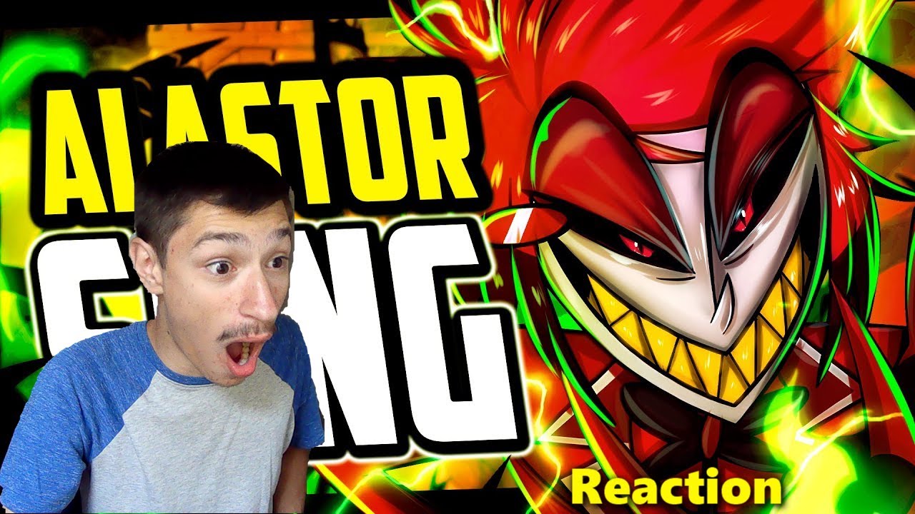 Swaggy's Here| Reaction to ALASTOR RAP | Welcome To The Show ...