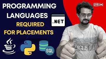 Which Programming Language Should I Learn for Placements || 2023 & 2024 Batches