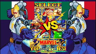 Marvel vs Capcom - clash of super heroes Anonymuus vs ohreazing