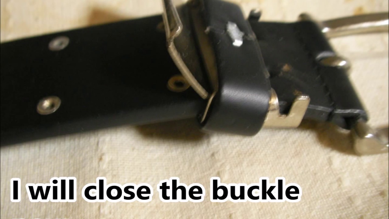 How to adjust the length of the belt YouTube