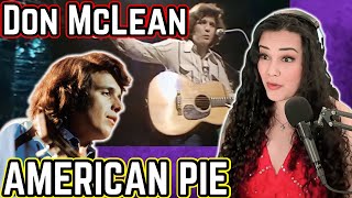 Don Mclean American Pie | Opera Singer Reacts LIVE
