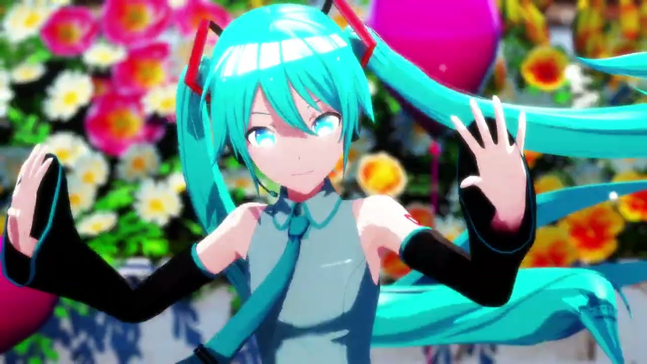 【MMD】 愛言葉Ⅲ/Ai Kotoba III/Love Words III - Hatsune, Miku