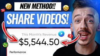 (NEW METHOD!) Earn $121/Hour Sharing Videos Online! | No Skills Or Experience