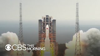 Remnants of Chinese rocket expected to crash into Earth
