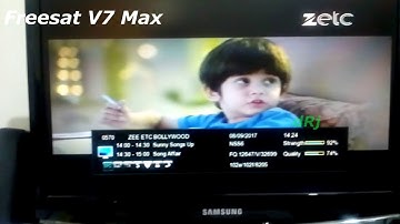 FreeSat V7 Max Unboxing
