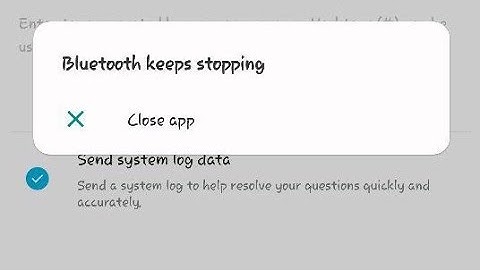 bluetooth keeps stopping samsung j7 prime, samsung j2