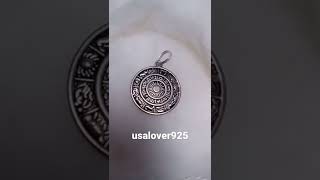 Madala Vintage Design Sterling Silver Pendant Necklace Jewelry Video By Usalover925