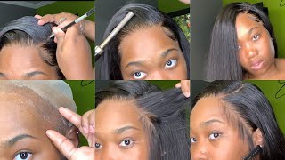 EVERYTHING YOU NEED TO KNOW ABOUT HOLD ME DOWN ADHESIVE LONG LASTING INSTALL | BEAUTYFOREVER HAIR