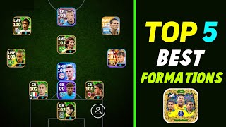 Top 5 Best Formations In eFootball 2024 Mobile | 3-1-3-3 formation efootball 2024 🔥 Resimi