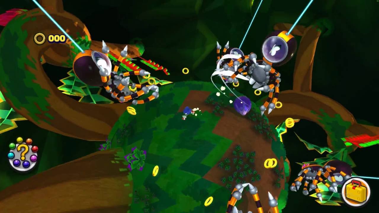 Sonic Lost World - 8K 60 FPS ULTRA / Max Settings PC - Silent Forest Zone 1