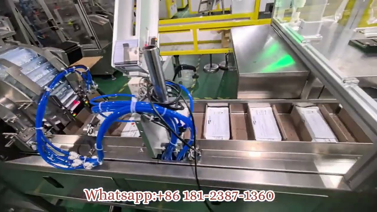 Automatic box cartoner paper box cartoning closing machine with manual leaflet auto insert mechanism