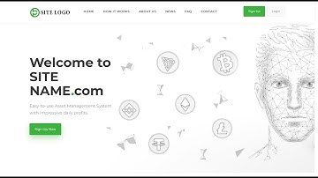 GC HYIP Template 847 Mobile View