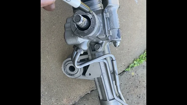 How to center a rack and pinion