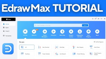 EdrawMax Tutorial for Beginners - Best AI Diagram Software You Should Know