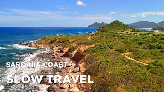 Sardinia 4K | Sant’Elmo Coastal Drone Flight with Relaxing Music