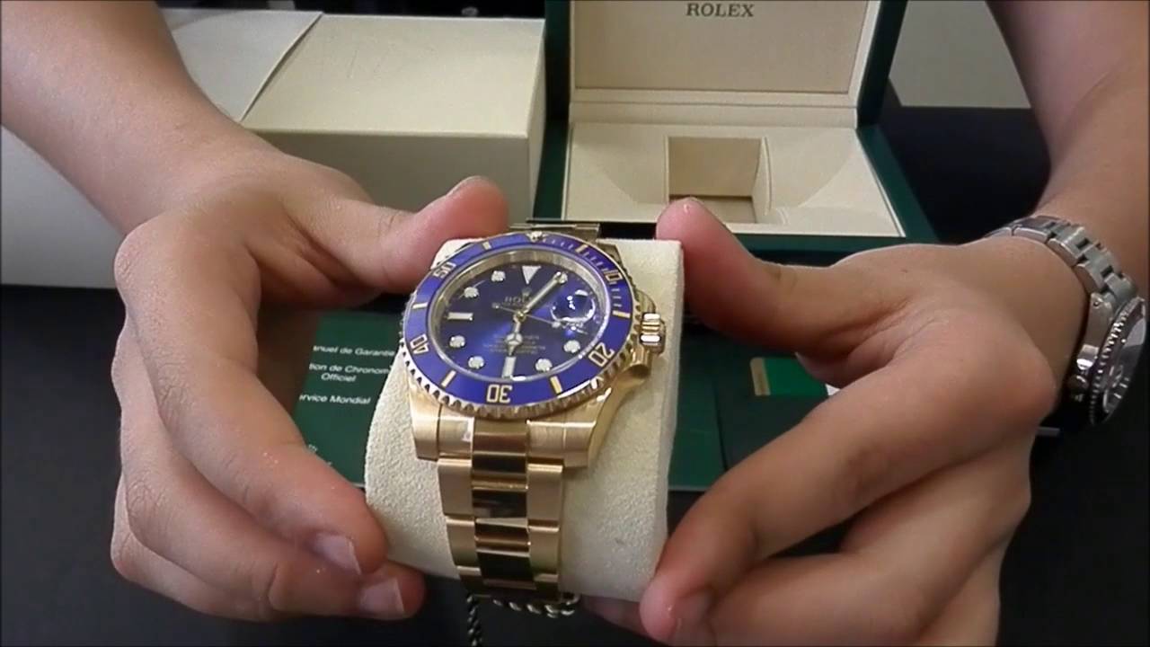 rolex submariner 116618lb