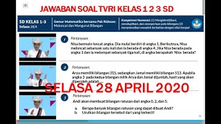 Kunci jawaban soal tvri kelas 1 2 3 ...