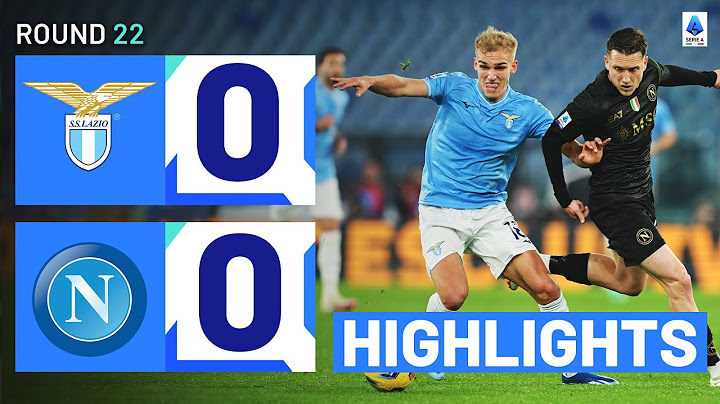 LAZIO-NAPOLI 0-0 | HIGHLIGHTS | No goals at the Olimpico | Serie A 2023/24