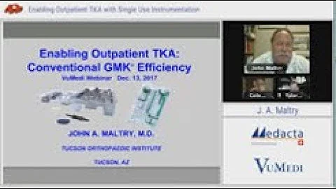 John Maltry, MD - Enabling outpatient TKA with sin...