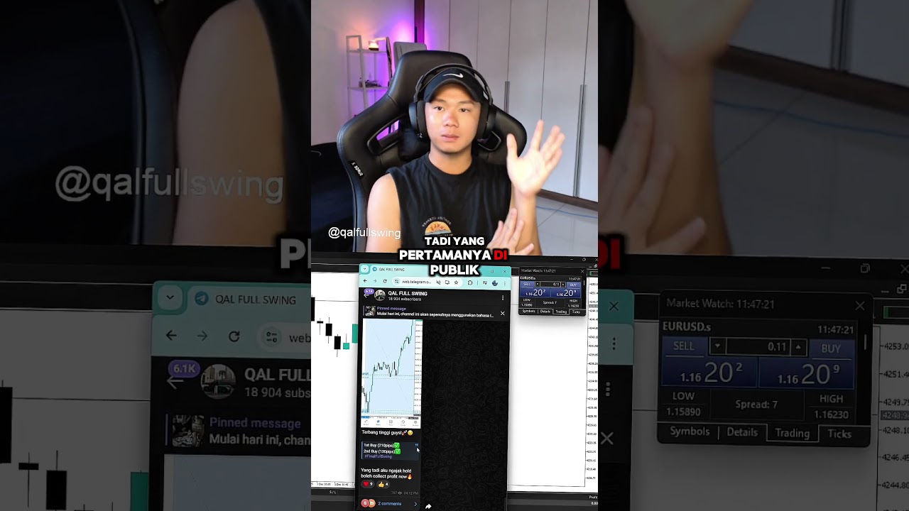Signal dari qalfullswing hit tp 210 pip guys 