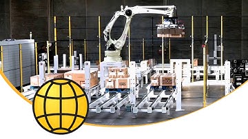 Case Palletizer - Egg Cases Automatically Palletized -  SANOVO TECHNOLOGY GROUP